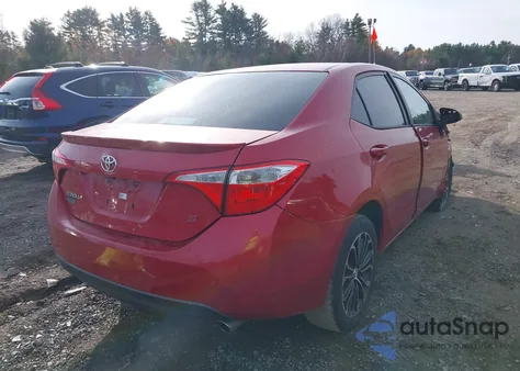 2016 Toyota Corolla S Plus from USA, damaged, VIN 2T1BURHE4GC681166